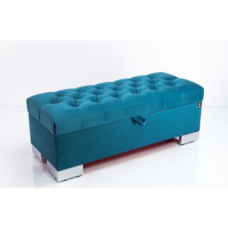 Tufted Storage Bench